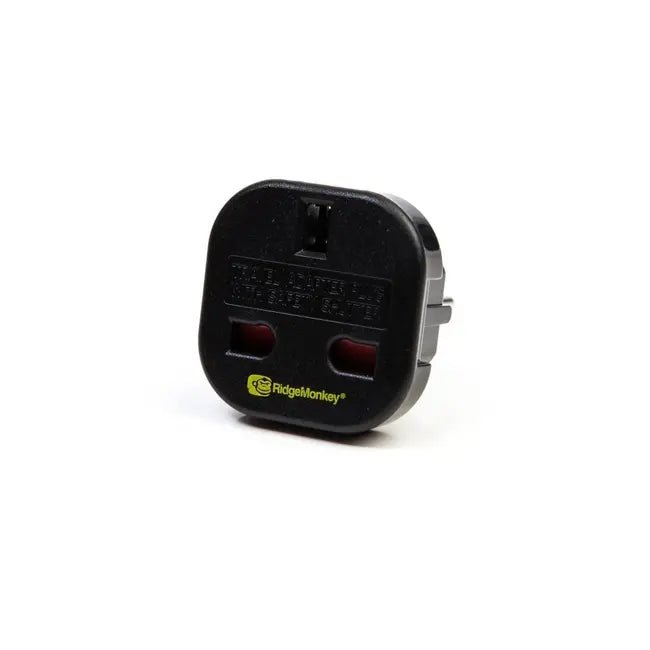 Adaptateur Ridgemonkey Vault UK 3 broches vers EU 2 broches