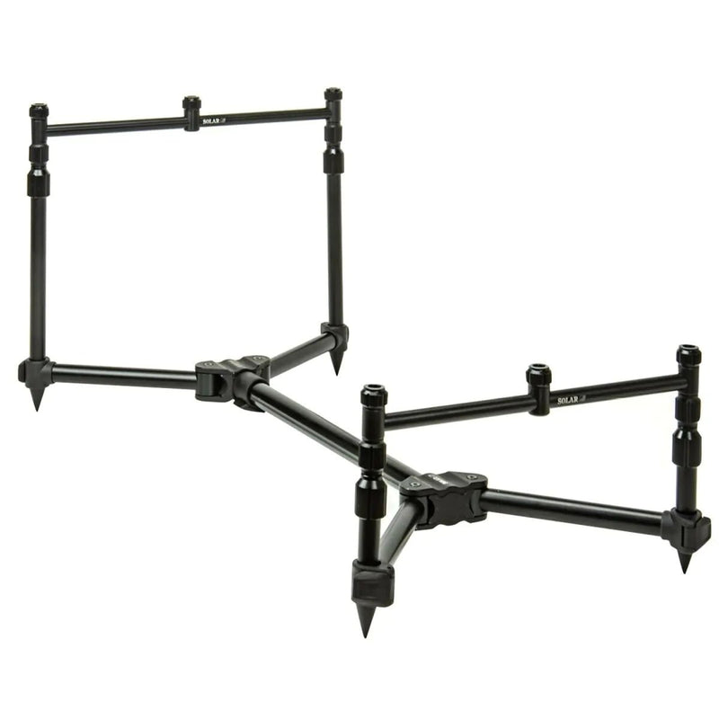 A1 - Support de sol - 3 cannes - Aluminium - 2x pieds de 6'' + 2x pieds de 9''