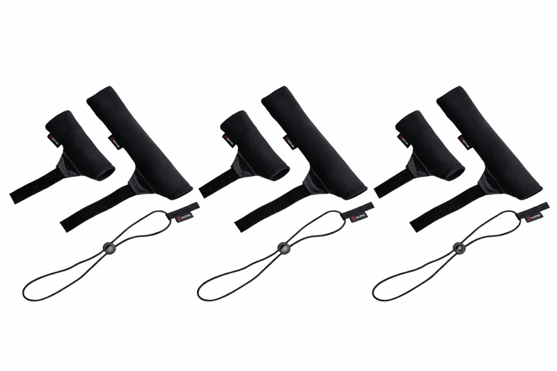 3x Protections de pointe et talon - Néoprène - Taille universelle