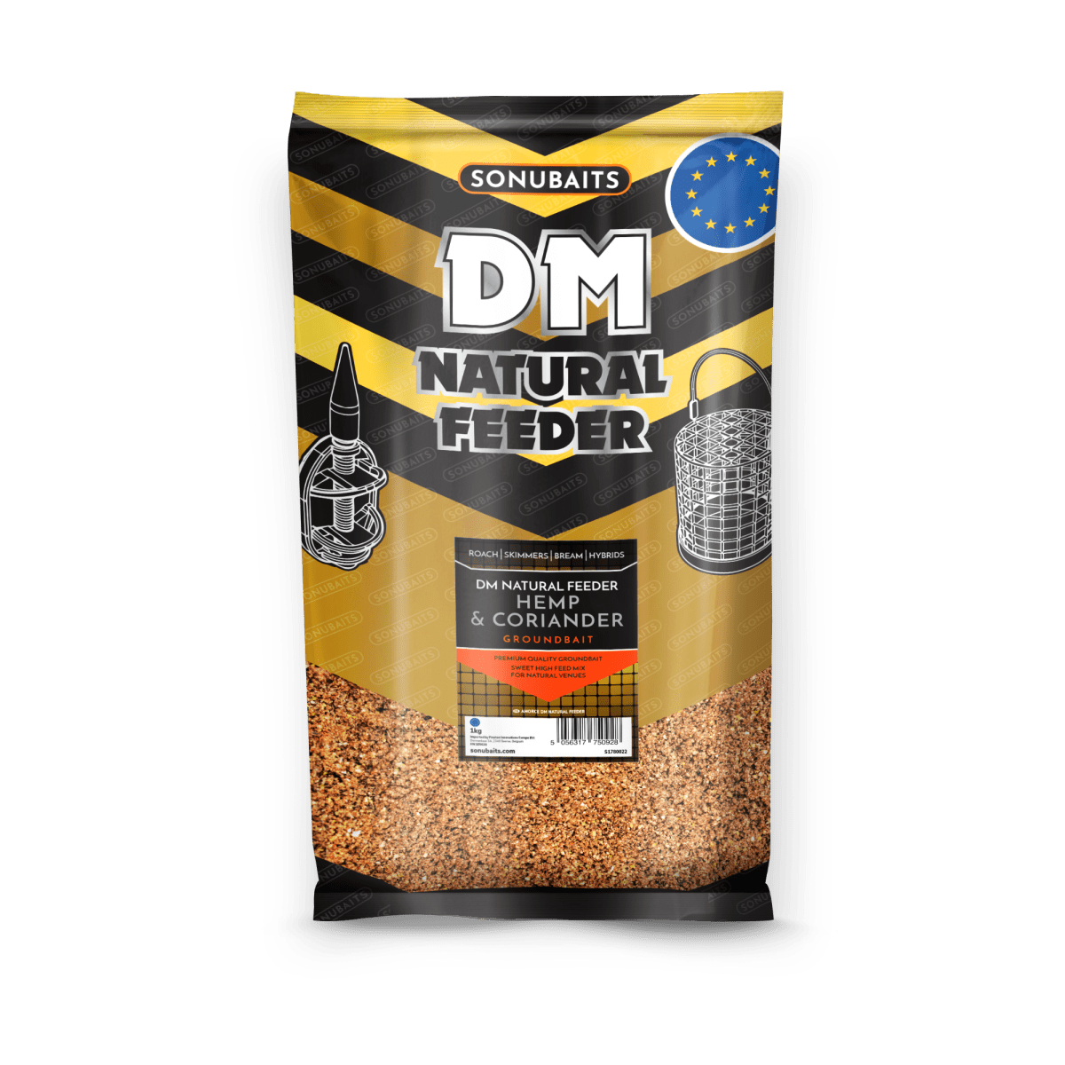 Sonubaits DM Natural Feeder - 1KG - KarperCentrale