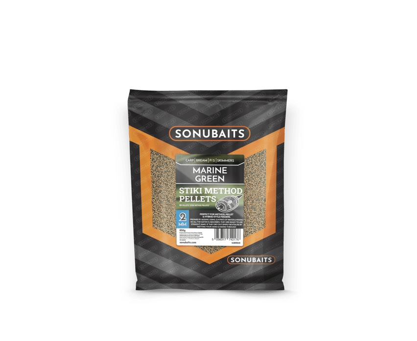 Sonubaits Marine Green - Stiki Method Pellets - KarperCentrale