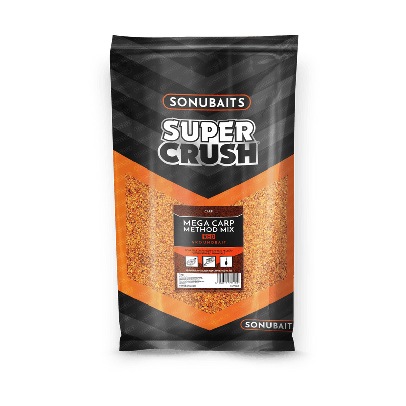 Super Crush - Mega Carp - Mélange Méthode - 2KG