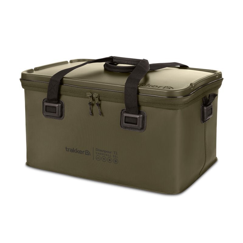 Trakker Downpour T1 Carryall - 55L - Groen - KarperCentrale