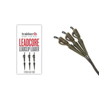 Leadcore - Bas de ligne avec clip plomb - 3 pièces