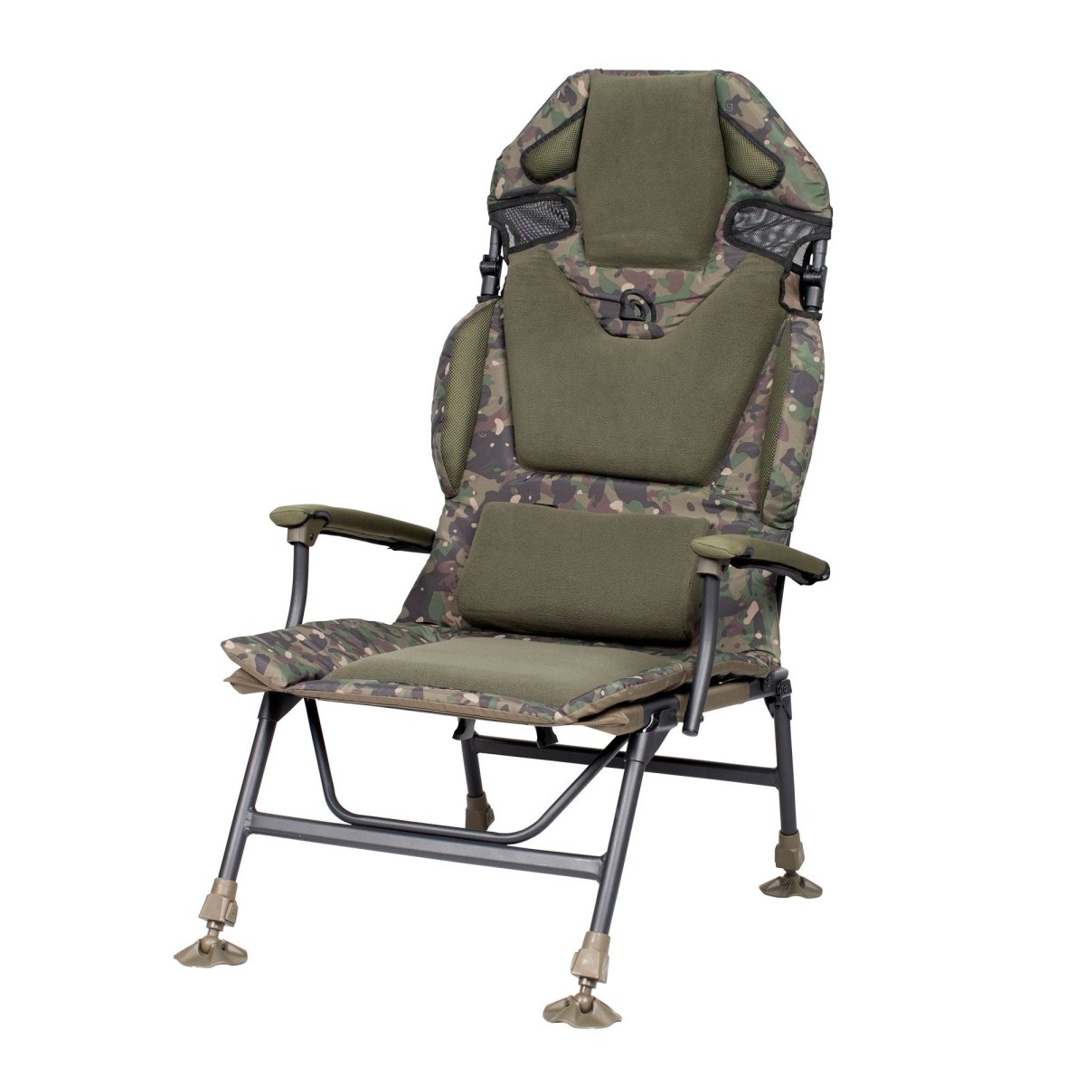 Trakker Levelite - Longback Chair - Camo - KarperCentrale