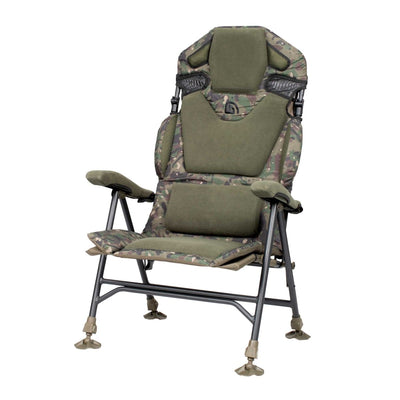 Trakker Levelite - Longback Recliner - Camo - KarperCentrale