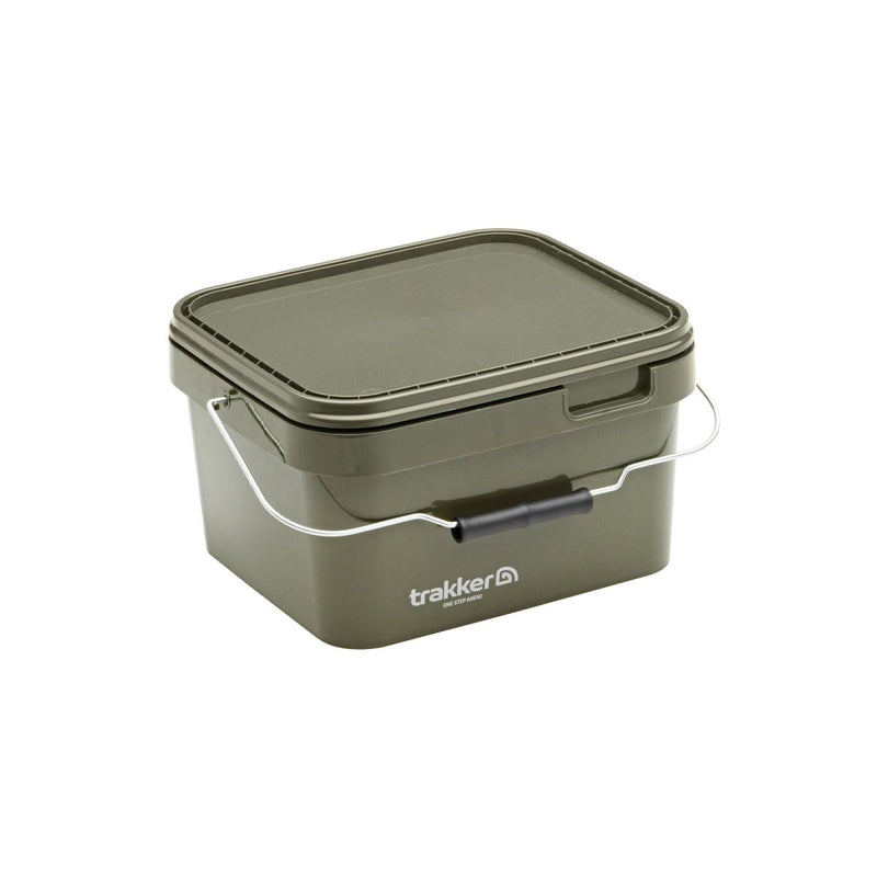 Récipient carré olive - 5 litres