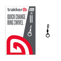 Trakker Quick Change Ring Swivel (Size 11) - KarperCentrale