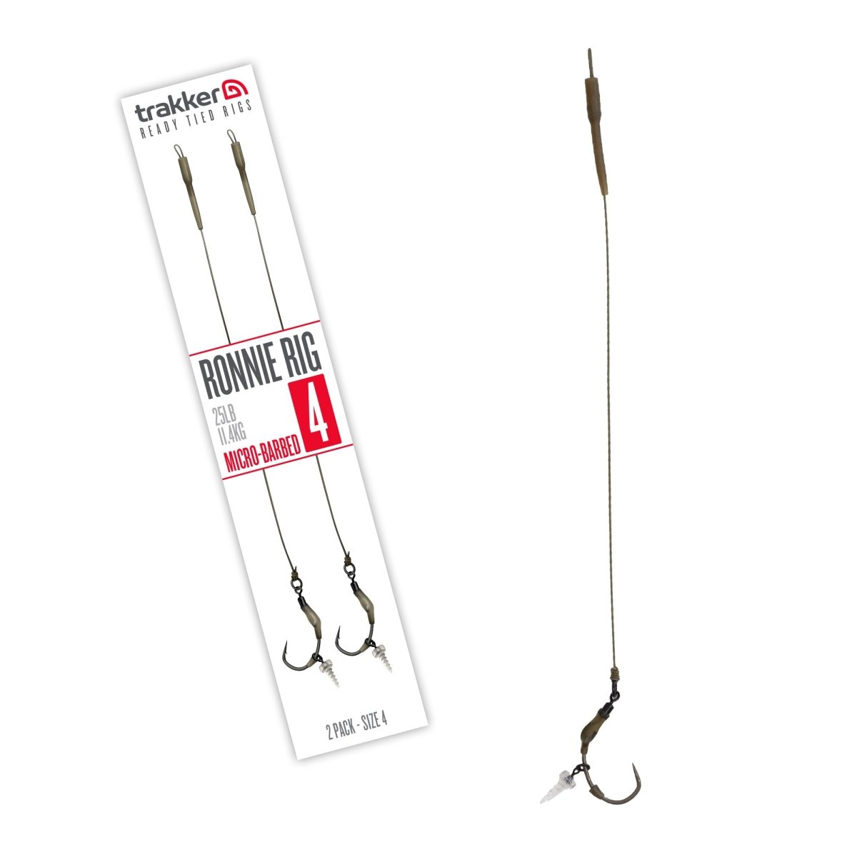 Trakker Ronnie Rig - 2 Pack - Micro Barbed - KarperCentrale