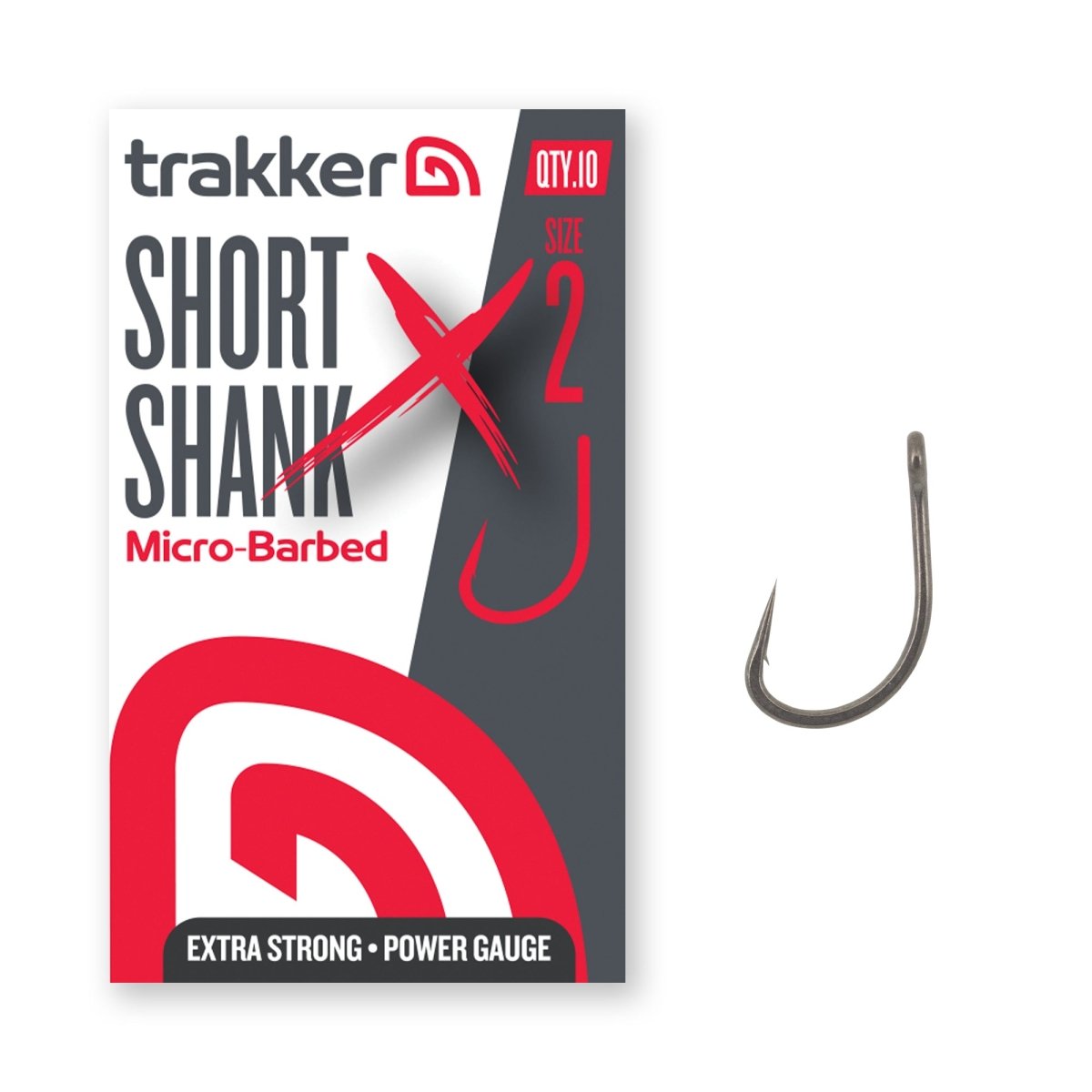 Trakker Short Shank XS Hooks - Micro Barbed - KarperCentrale