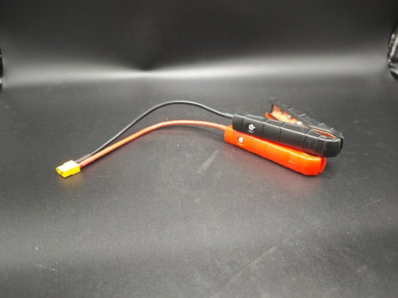 Ensemble de câbles - XT60 - Femelle vers pinces | 14AWG | 20CM